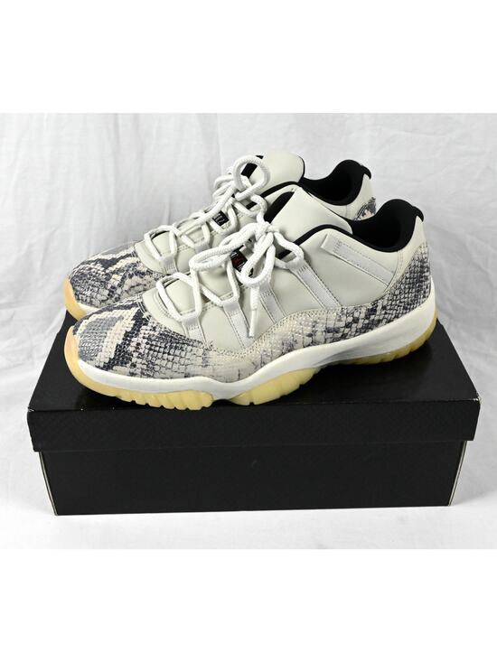 Air Jordan 11 Retro Low LE Snake/Light Bone Men\'s 12 CO86845-002 w/Box